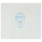 Baby Boys White & Blue Muslin Swaddles (3-Pack), 2, hi-res